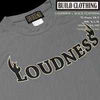 LOUDNESS × BUILD CLOTHING W-Name SS-T