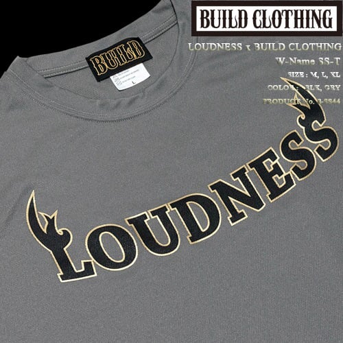 LOUDNESS × BUILD CLOTHING W-Name SS-T | Build C