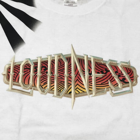 LOUDNESS x BUILD CLOTHING W-Name Rising Sun SS-T（WHT）