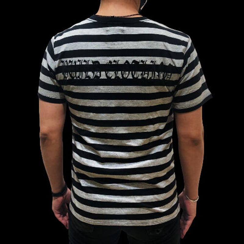 S/S Border T-Shirt (NAVY × WHITE) SS BORDER TEE - BLUE (ACY-24SS