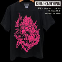 彫紅 x BUILD CLOTHING W-Name SS-T (F)