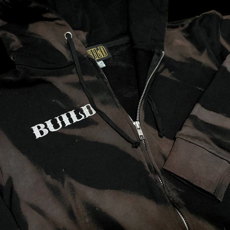 Build Thunder Tie Dye Zip Hoodie