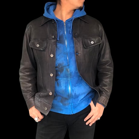 Build Tie Dye Zip Hoodie