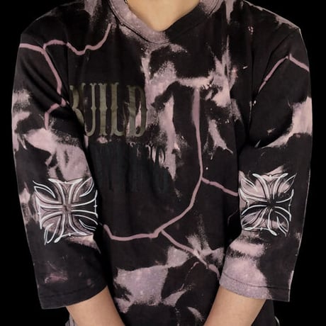 Build Tie Dye 七分袖-T
