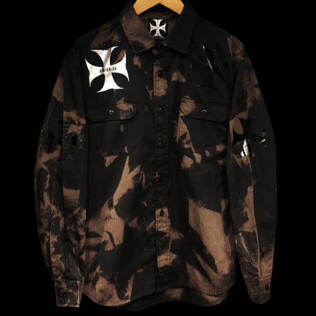 Build Cross LS-Shirt (Tie Dye)