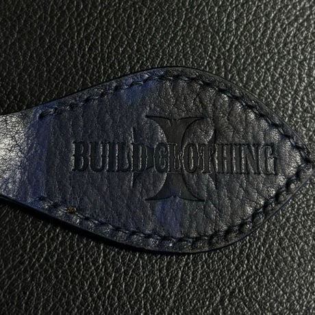 Build Camo Leather Key Ring
