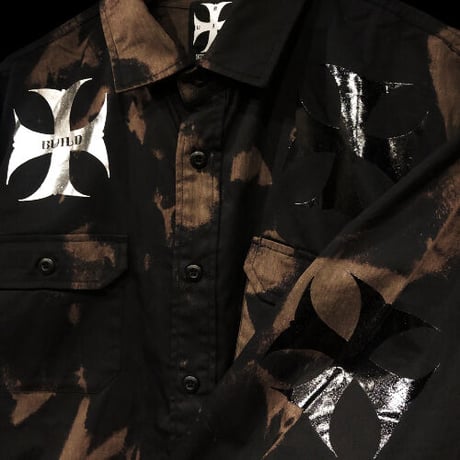 Build Cross LS-Shirt (Tie Dye)