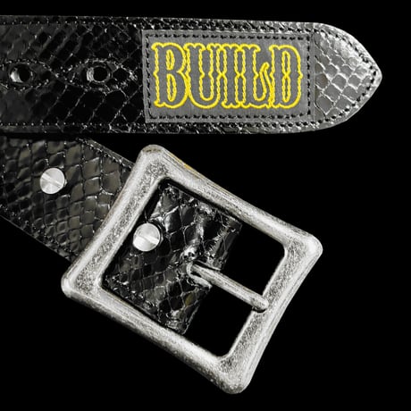 Build Snake Skin Belt (BLK)