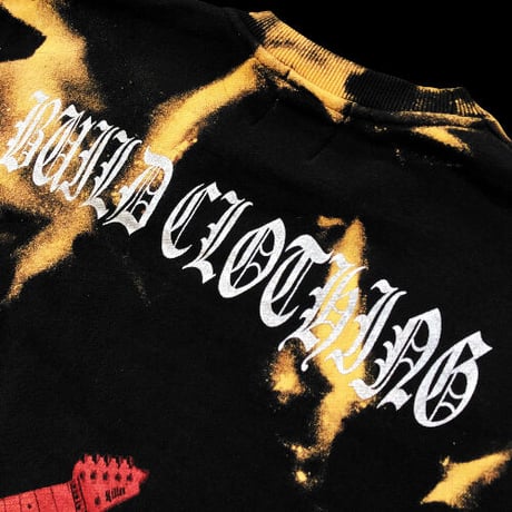LOUDNESS × BUILD CLOTHING W-Name Tie Dye Sweat Crew