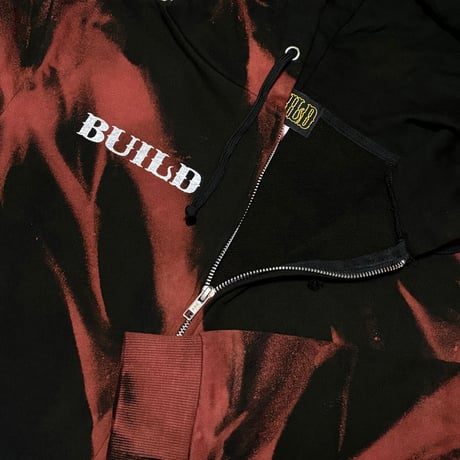 Build Thunder Tie Dye Zip Hoodie