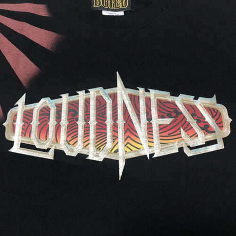 LOUDNESS x BUILD CLOTHING W-Name Rising Sun SS-T（BLK）