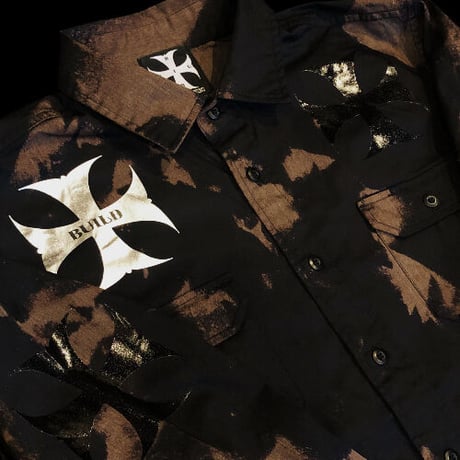 Build Cross LS-Shirt (Tie Dye)