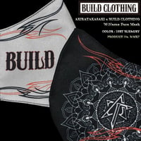 AKIRA TAKASAKI (LOUDNESS) x BUILD CLOTHING W-Name Face Mask