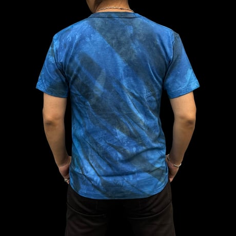 Build Thunder Tie Dye SS-T（BLUE/BLK）