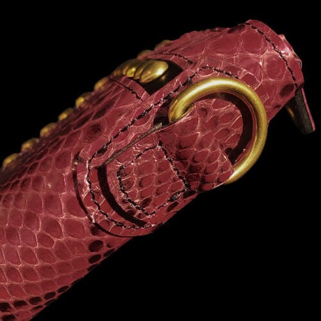 Build Snake Skin Long Wallet