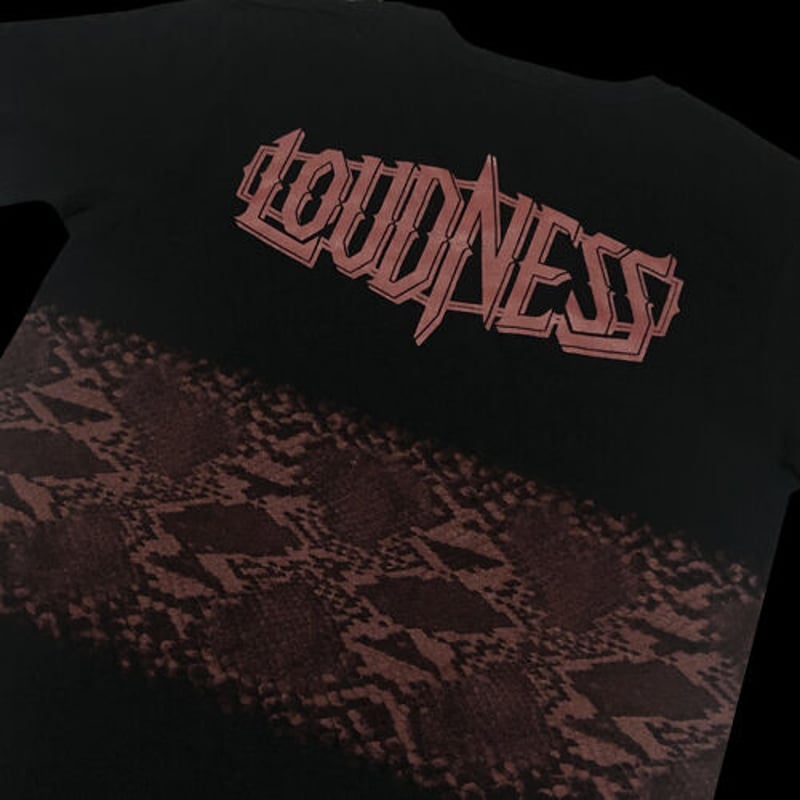 LOUDNESS x BUILD CLOTHING W-Name Phython V-Neck