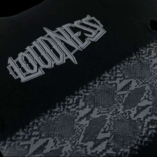 LOUDNESS x BUILD CLOTHING W-Name Phython V-Neck