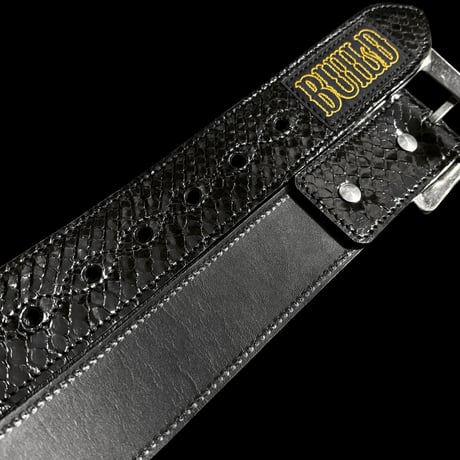 Build Snake Skin Belt (BLK)