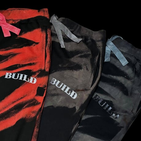 Build Thunder Tie Dye Sweat Pants