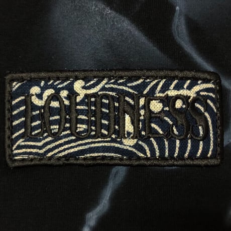 Build Clothing x Loudness W-Name HN SS-T (Tie Dye) (BLK/BLK 刺繍)