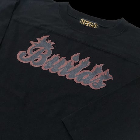 Build 3/4 Sleeves Football-T