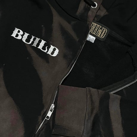 Build Thunder Tie Dye Zip Hoodie