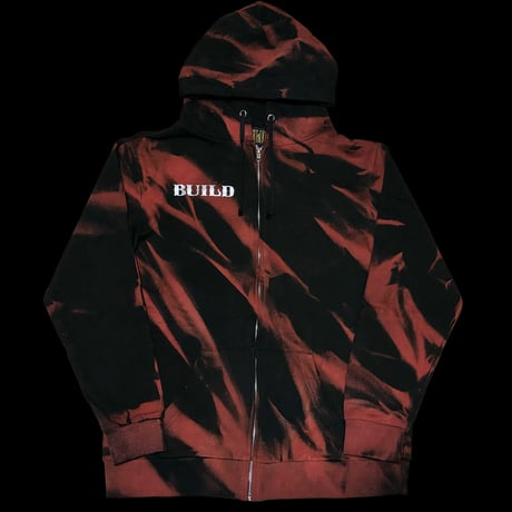 Build Thunder Tie Dye Zip Hoodie