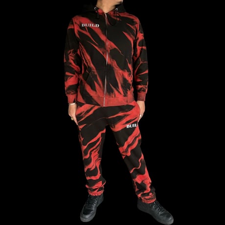 Build Thunder Tie Dye Sweat Pants