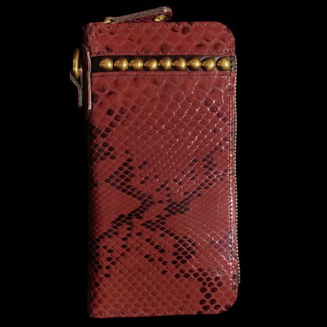 Build Snake Skin Long Wallet