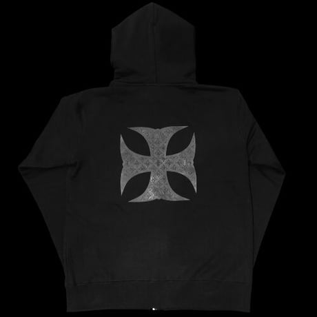 Build Embroidery Zip Hoodie