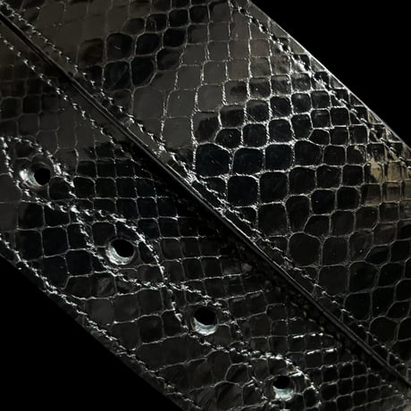 Build Snake Skin Belt (BLK)