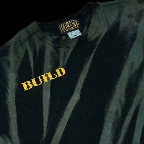 Build Thunder Tie Dye SS-T（BLK/GRN）