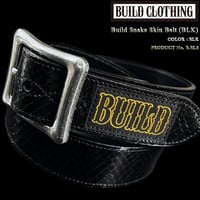 Build Snake Skin Belt (BLK)
