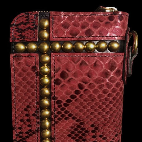 Build Snake Skin Long Wallet