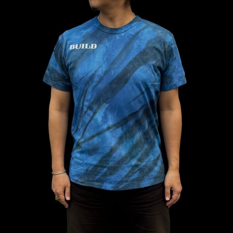 Build Thunder Tie Dye SS-T（BLUE/BLK）