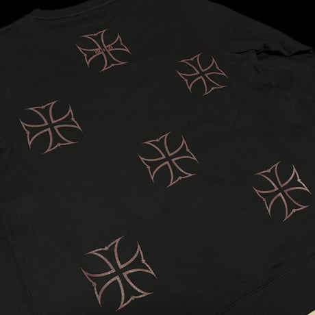 Build Cross LS Sweat (ステッカー付き)