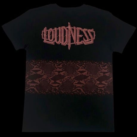 LOUDNESS x BUILD CLOTHING W-Name Phython V-Neck SS-T