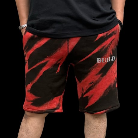 Build Thunder Tie Dye Sweat Shorts
