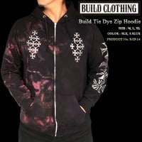 Build Tie Dye Zip Hoodie