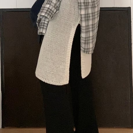 knit slip dress