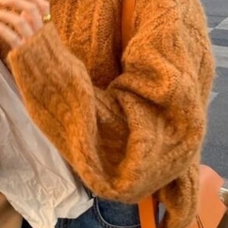 Wool Roger twist knit