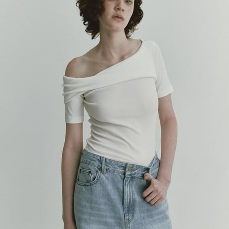 Off-Shoulder Batwing Top