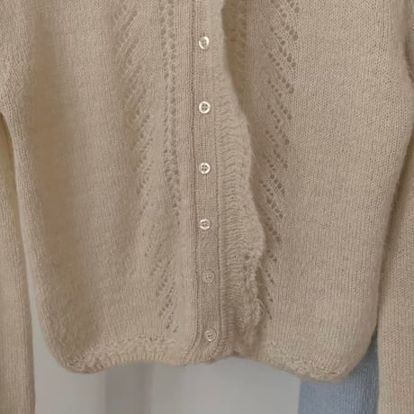 Lace Detail Knit Cardigan