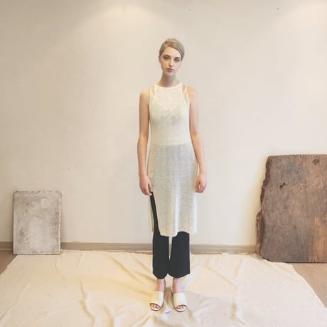 knit slip dress