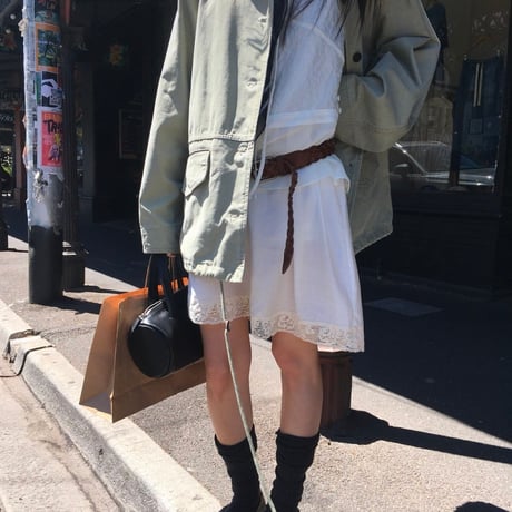 予約販売　Lace Trim Slip Dress