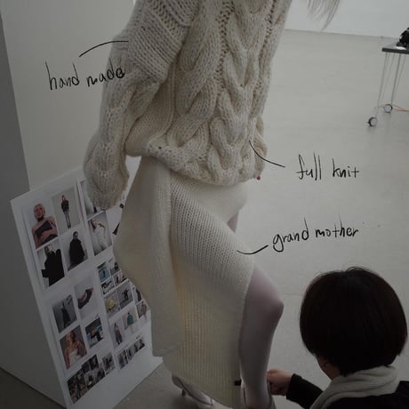 Grandmother hand-made knit set