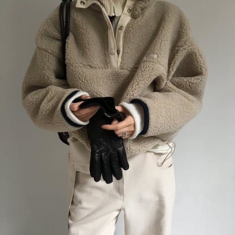 Cropped Teddy Fleece