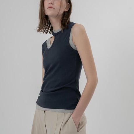 Assymetry tank top