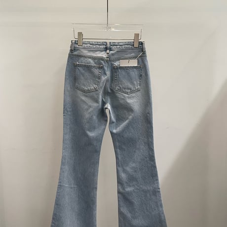 flared denim