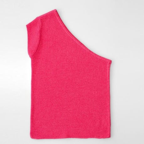 one shoulder knit